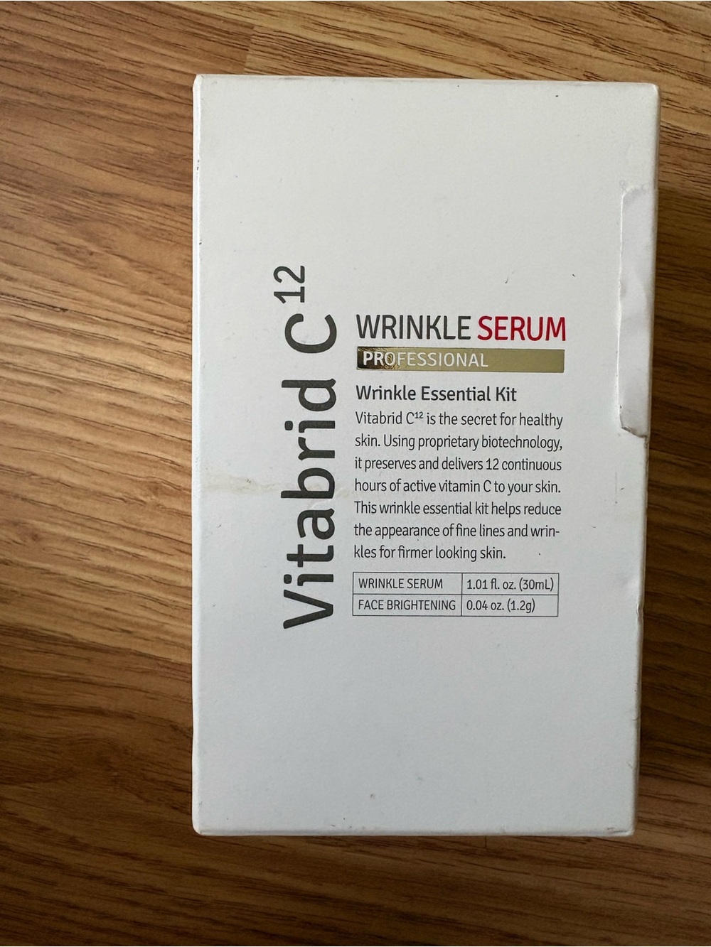 Vitabrid C12 Wrinkle Serum Professional — White